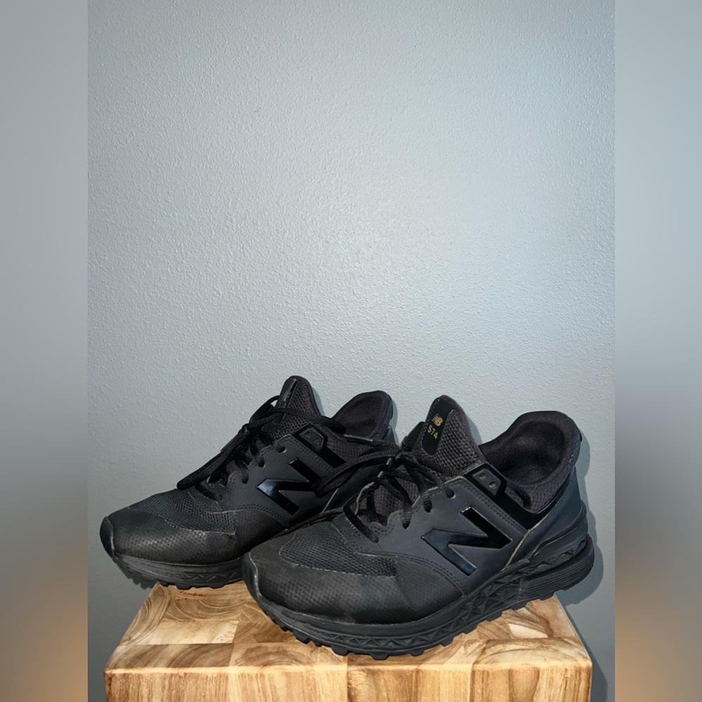 New Balance 574 Black/Blackest Black
